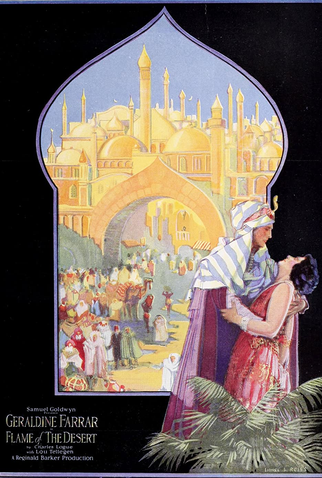Poster 1 de Filme A Chama do Deserto (1919)