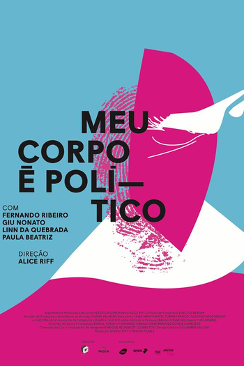 Poster de Filme Meu Corpo é Político (2017)
