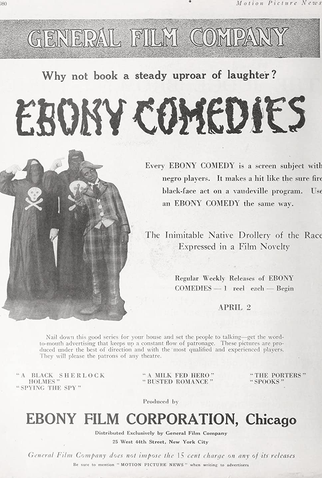 Poster 1 de Curta A Black Sherlock Holmes (1918)