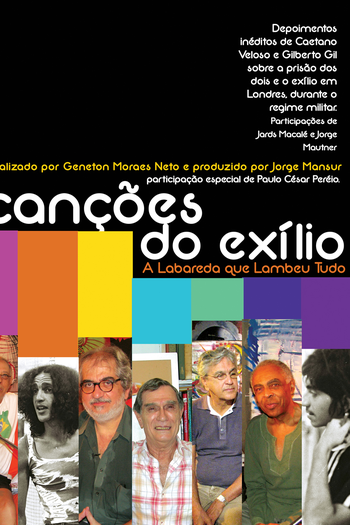 Poster de Filme Canções Do Exílio, A Labareda Que Lambeu Tudo  (2011)