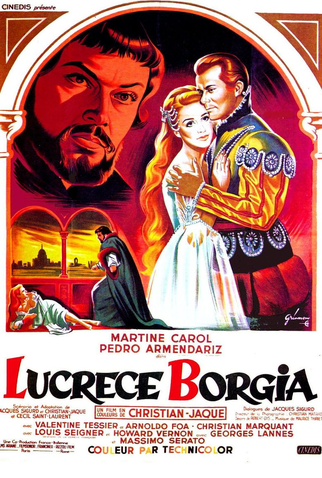Poster 3 de Filme Os Amores de Lucrécia Bórgia (1953)
