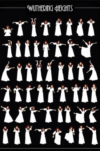 Poster de Curta Kate Bush: Wuthering Heights (Version 1) (1978)