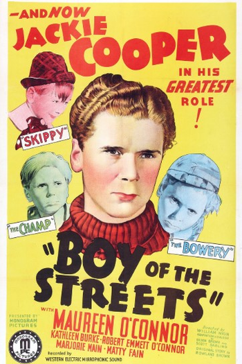 Poster de Filme O Garoto das Ruas (1937)