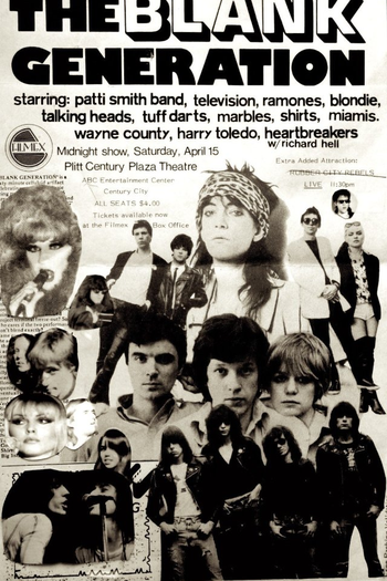  de Filme The Blank Generation (1976)