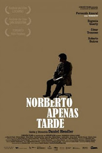 Poster de Filme Norberto Apenas Tarde (2010)