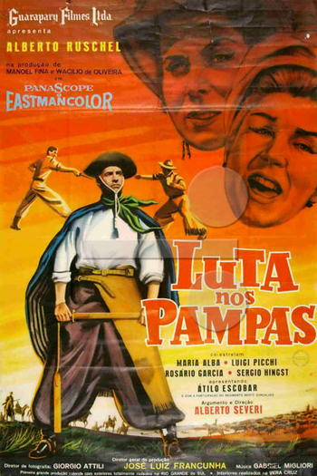 Poster de Filme Luta nos Pampas (1965)