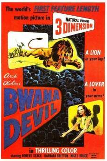 Poster de Filme Bwana, o Demônio (1952)