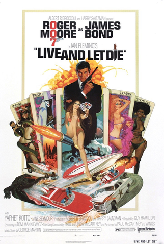 Poster 8 de Filme Com 007 Viva e Deixe Morrer (1973)