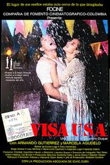Poster de Filme Visa USA (1986)