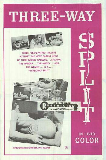 Poster de Filme Three-Way Split (1970)