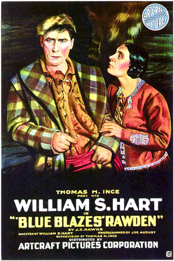 Poster de Filme Blue Blazes Rawden (1918)