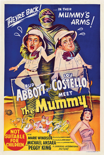 Abbott e Costello Enfrentam a Múmia - Poster / Capa / Cartaz - Oficial 2