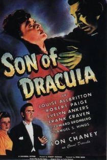 O Filho de Drácula - Poster / Capa / Cartaz - Oficial 1