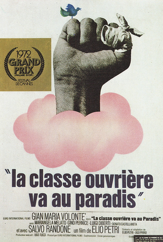 Poster 1 de Filme A Classe Operária Vai ao Paraíso (1971)