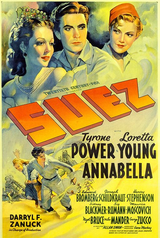 Poster 2 de Filme Suez (1938)