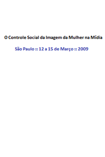 O Controle Social da Imagem da Mulher na Mídia - Poster / Capa / Cartaz - Oficial 2