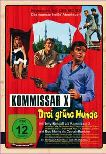 O Comissário X no Vale das Mil Montanhas (Kommissar X - Drei grüne Hunde)