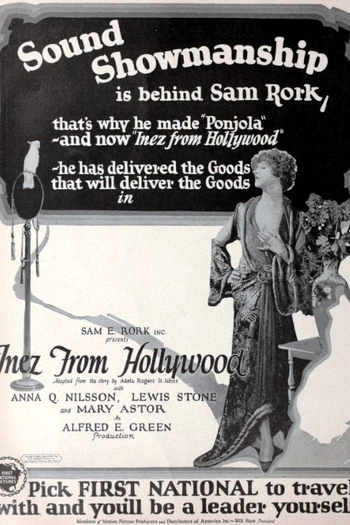Poster de Filme Inez from Hollywood (1924)