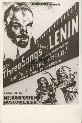  de Filme Três Canções Para Lênin (1934)