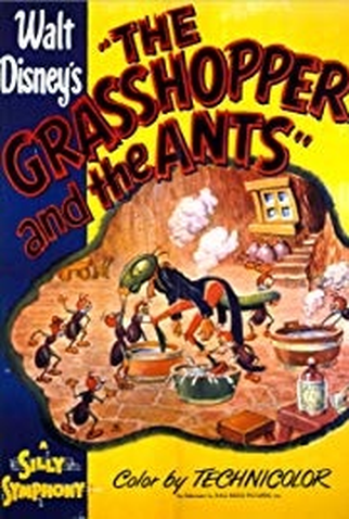 Poster 1 de Curta O Gafanhoto e as Formigas (1934)
