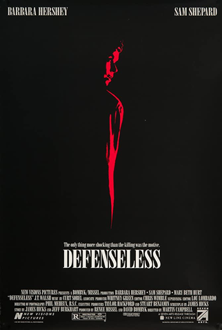Poster 1 de Filme Sem Defesa (1991)
