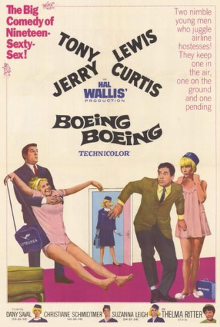 Poster 2 de Filme Boeing, Boeing (1965)