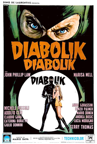Poster 4 de Filme Perigo: Diabolik (1968)