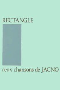 Rectangle: Deux chansons de Jacno - Poster / Capa / Cartaz - Oficial 1