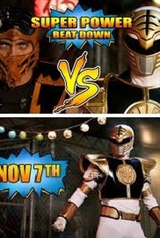 Poster 1 de Curta Power Ranger Branco vs. Scorpion (2013)