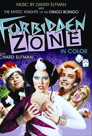 Poster 1 de Filme Forbidden Zone (1980)