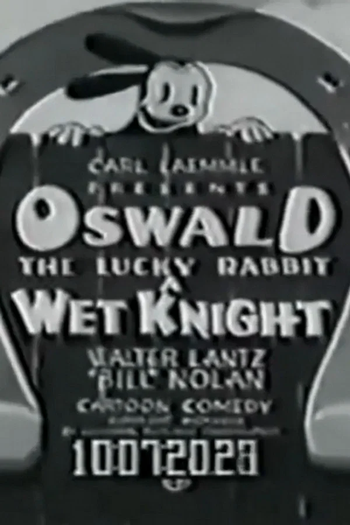 Poster de Curta A Wet Knight (1932)