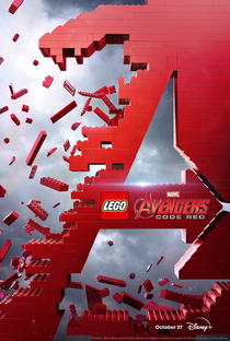 LEGO Marvel Vingadores: Código Vermelho - Poster / Capa / Cartaz - Oficial 2
