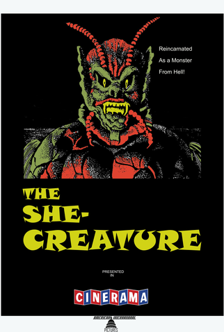 Poster 3 de Filme The She-Creature (1956)