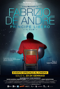 Fabrizio De André: Principe Libero - Poster / Capa / Cartaz - Oficial 1