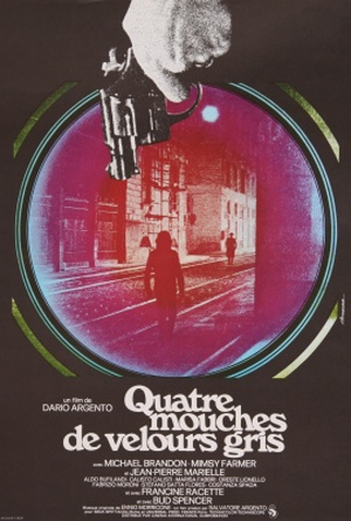 Poster 1 de Filme Quatro Moscas Sobre Veludo Cinza (1971)