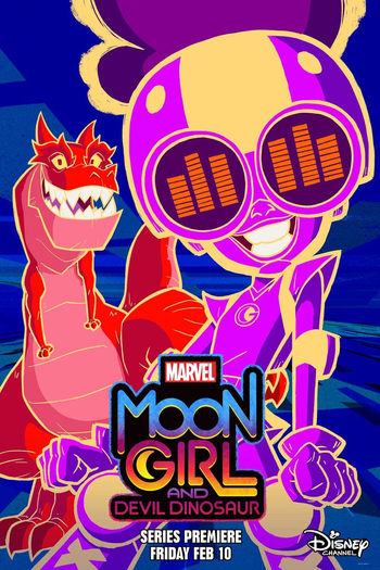  de Série Garota da Lua e o Dinossauro Demônio (1ª Temporada) (2022)