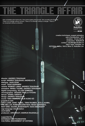 Poster 1 de Curta The Triangle Affair (2012)