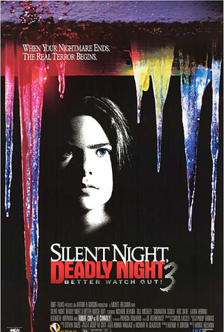 Poster 1 de Filme Natal Sangrento 3: Noite do Silêncio (1989)