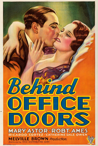 Poster 1 de Filme Behind Office Doors (1931)