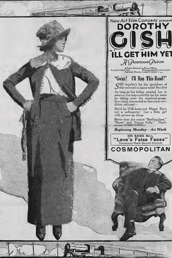 Poster de Filme I'll Get Him Yet (1919)