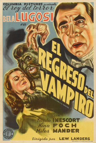 Poster 3 de Filme A Volta do Vampiro (1944)