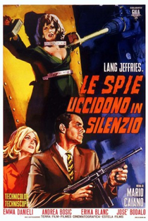 Os Espiões Matam em Silêncio - Poster / Capa / Cartaz - Oficial 2