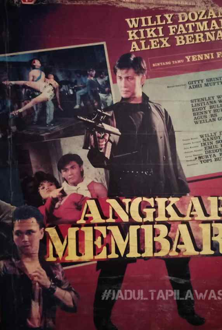 Poster 3 de Filme Angkara Membara (1990)