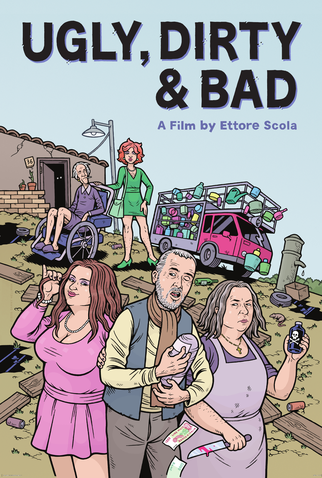 Poster 1 de Filme Feios, Sujos e Malvados (1976)