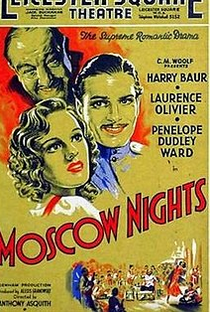 Noites de Moscou - Poster / Capa / Cartaz - Oficial 1