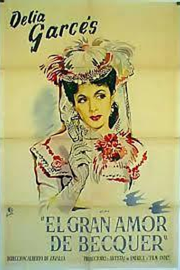 Poster de Filme O grande amor de Bécquer (1946)