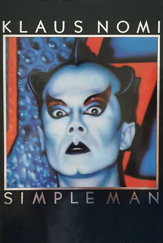 Poster 1 de Curta Klaus Nomi: Simple Man (1982)