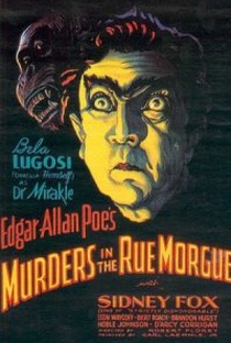 Os Assassinatos da Rua Morgue - Poster / Capa / Cartaz - Oficial 2