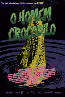 O Homem Crocodilo - Poster / Capa / Cartaz - Oficial 1