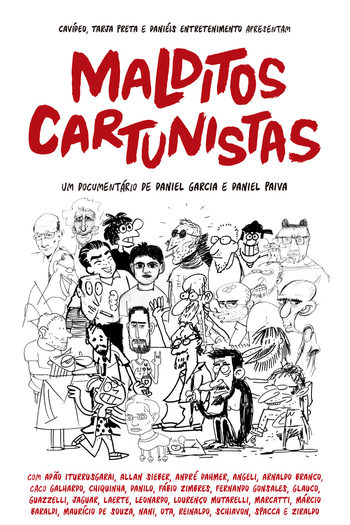 Poster de Filme Malditos Cartunistas (2010)